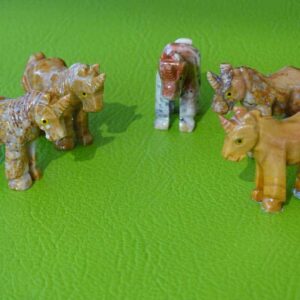 Speckstein-Tiere klein