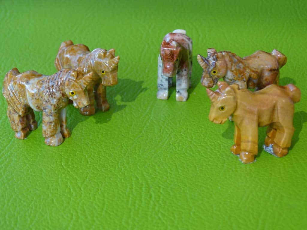 Speckstein-Tiere klein