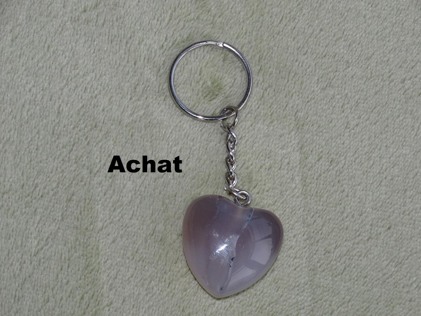 Heilstein-HERZ-Schlüsselanhänger