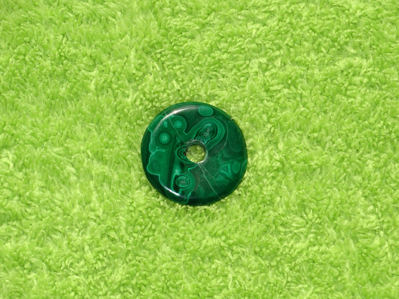 Malachit-Donut Nr. 1