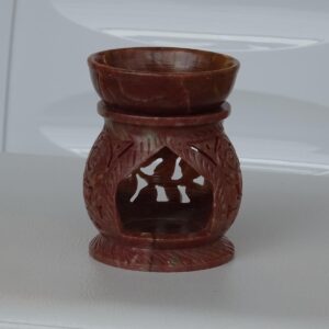 Duftlampe / Teelicht aus Speckstein Nr. 2