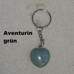 Heilstein-HERZ-Schlüsselanhänger