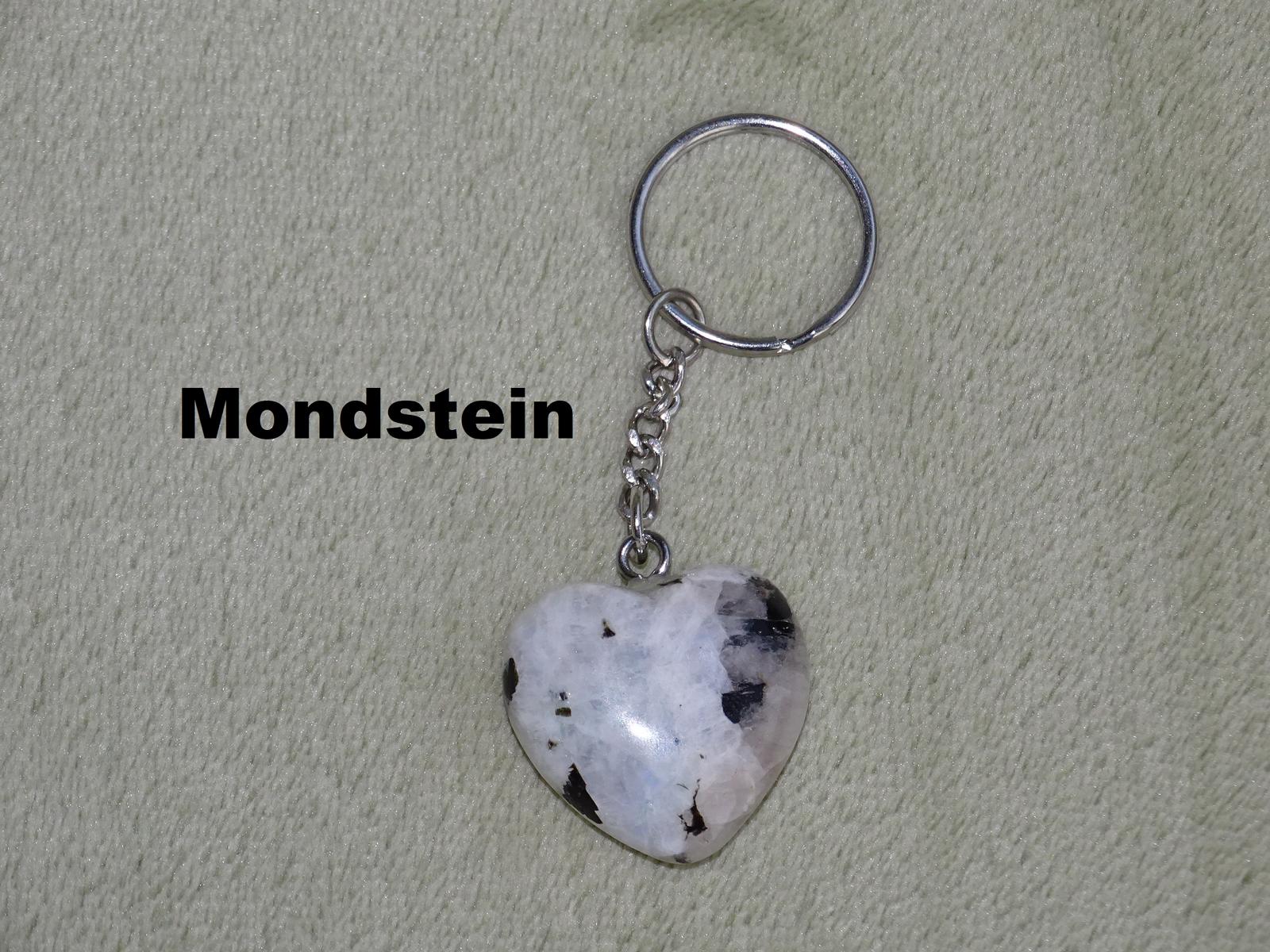 Heilstein-HERZ-Schlüsselanhänger