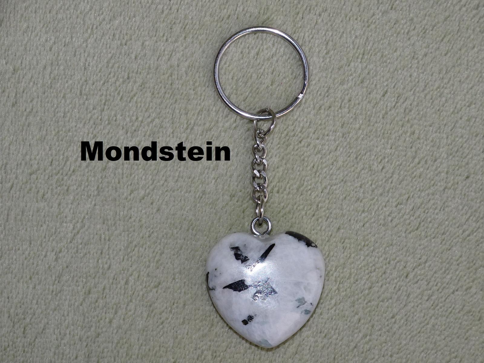 Heilstein-HERZ-Schlüsselanhänger