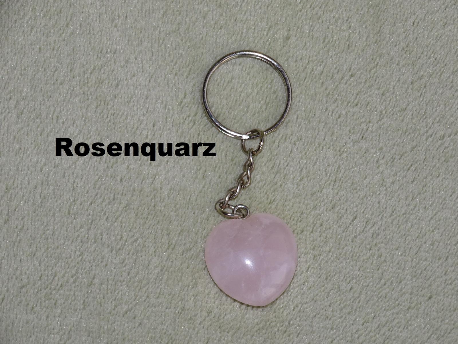 Heilstein-HERZ-Schlüsselanhänger