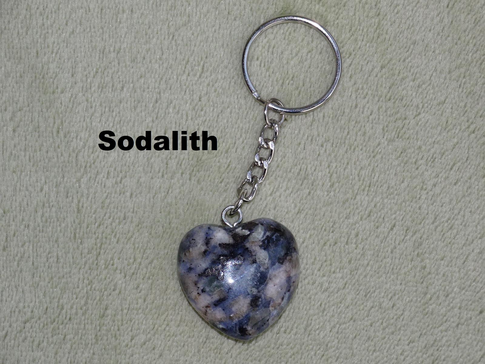 Heilstein-HERZ-Schlüsselanhänger