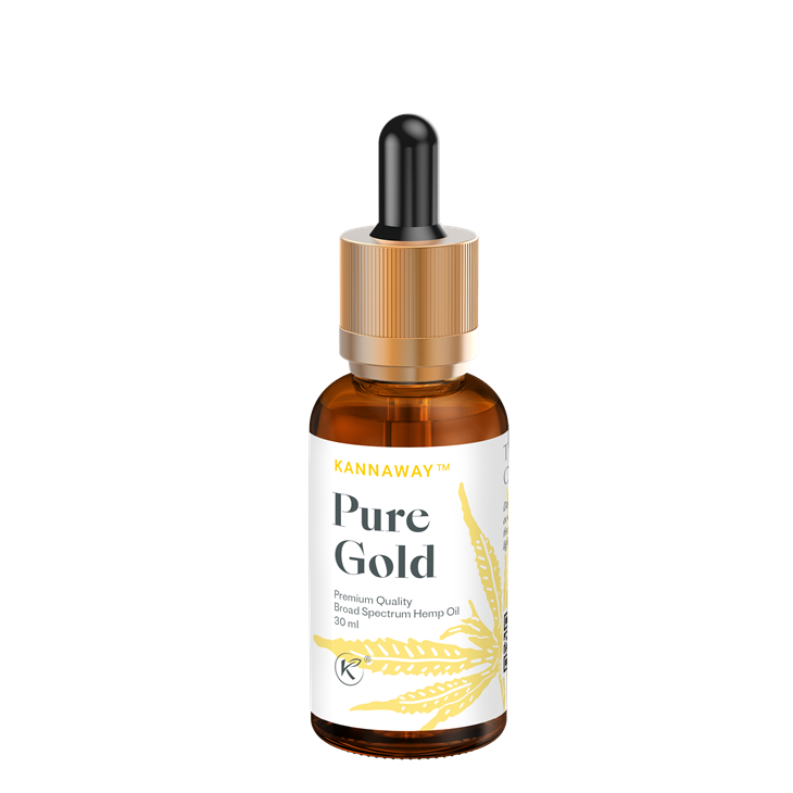 PURE GOLD 500mg - 30ml, Fa. Kannaway