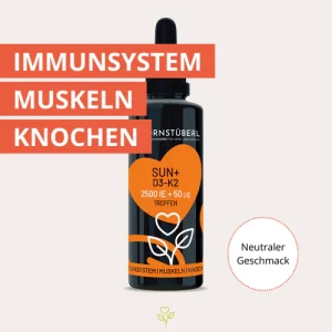 sun+ D3-K2 Tropfen 30 ml, Fa. UKS Handels GmbH