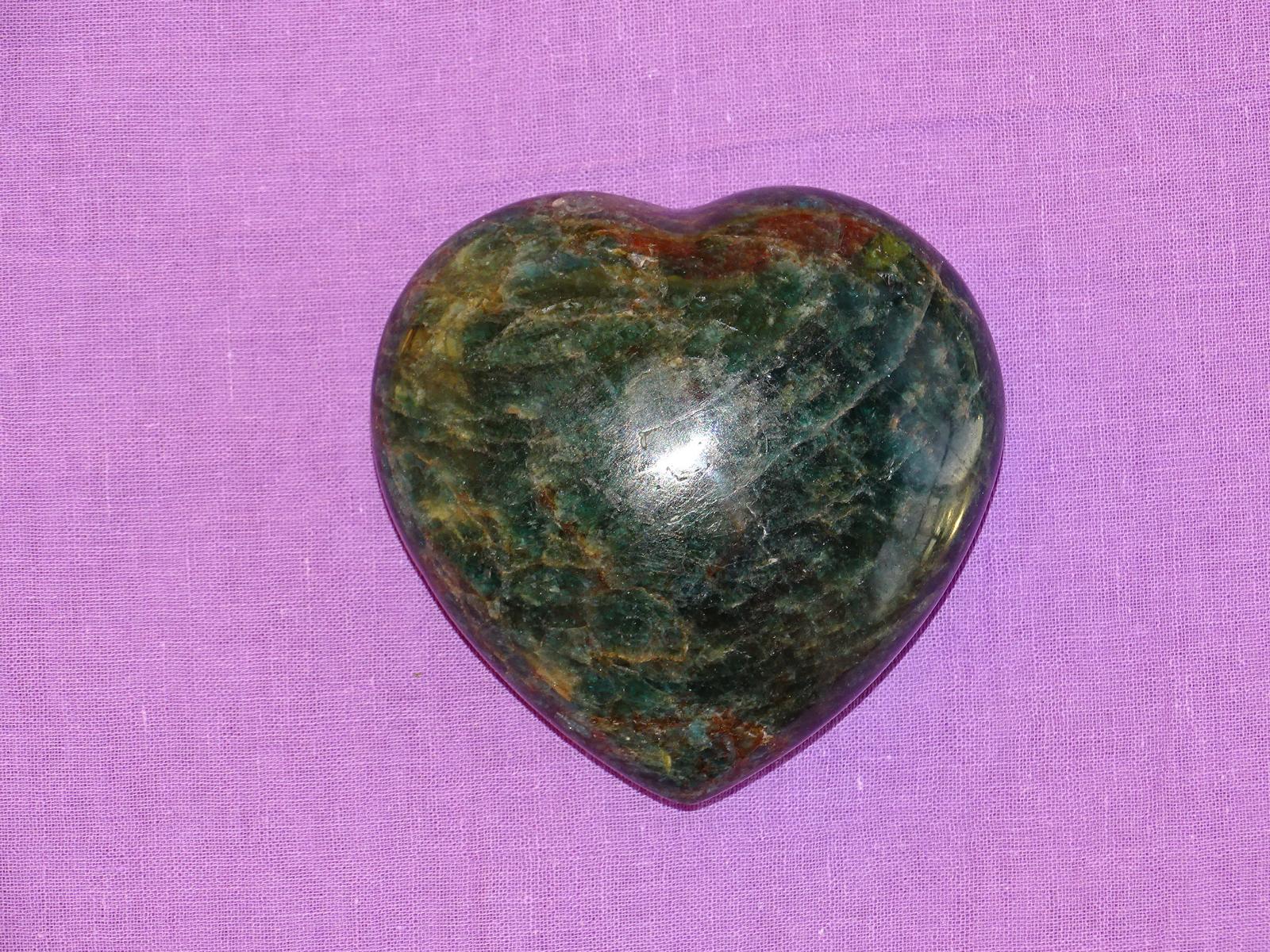 Apatit-Herz für Kommunikation auf Herzensebene - Nr. Ap.27