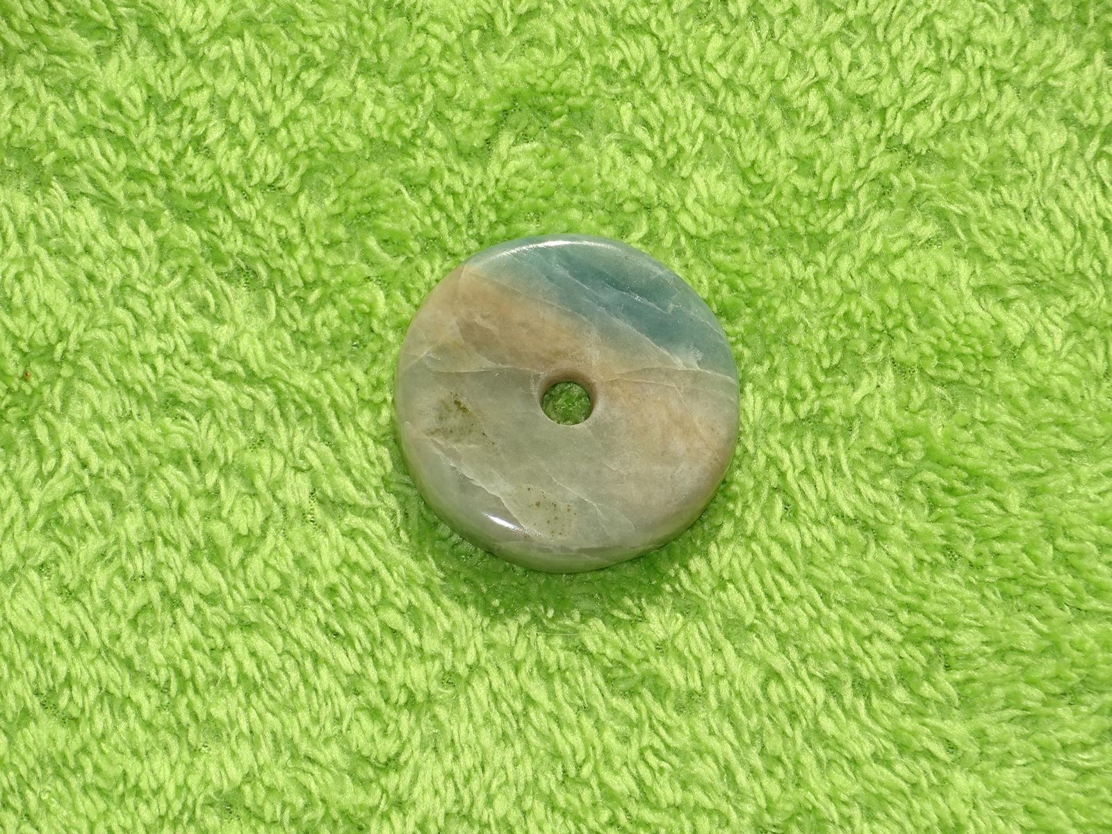 Aquamarin-Donut Nr. 2