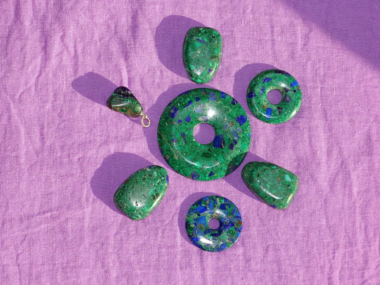 Azurit-Malachit - Wähle aus dem aktuellen Sortiment!