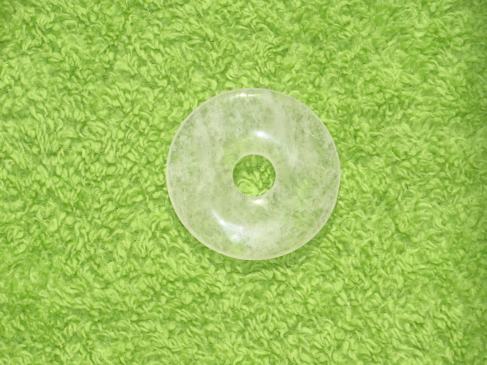 Bergkristall-Donut groß Ø 5 cm