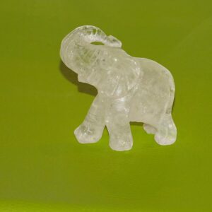 Bergkristall-Elefant