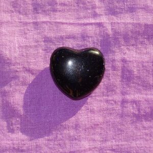 Blaufluss-Herz (gebohrt)