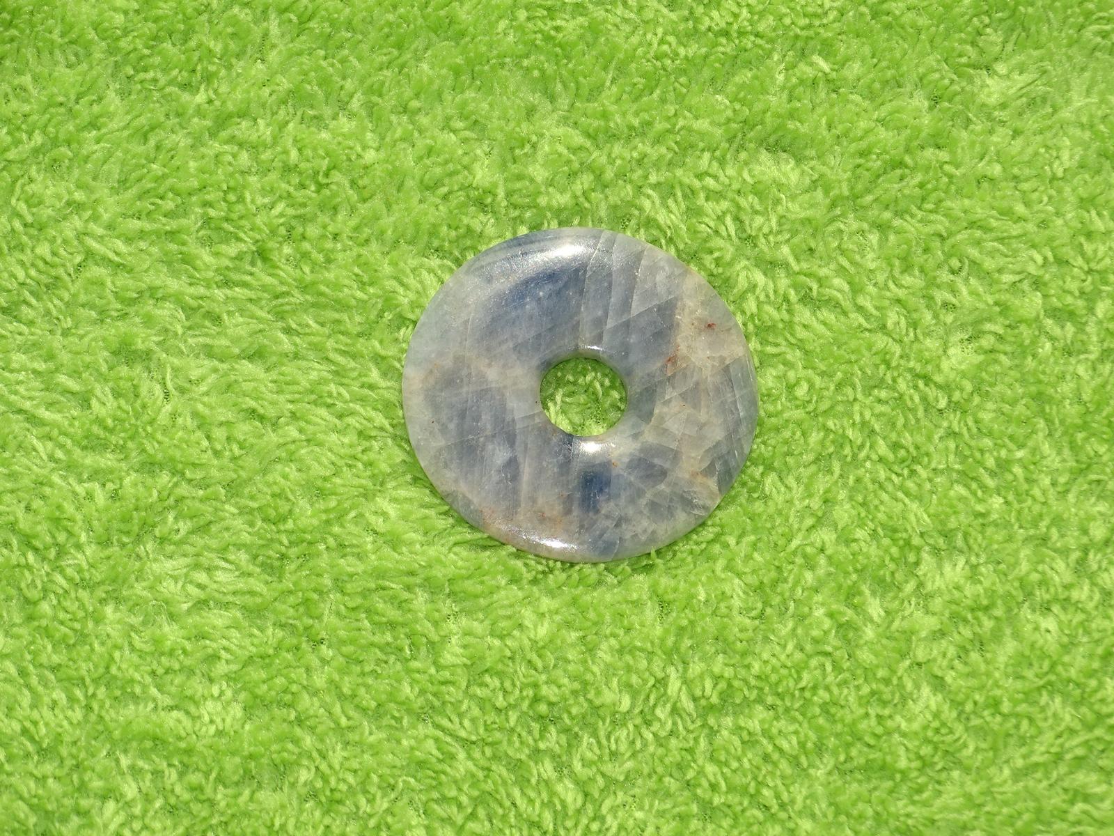 Blauquarz-Donut groß Ø 5 cm