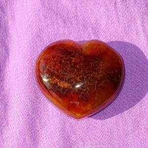 Carneol-Herz Nr. 6