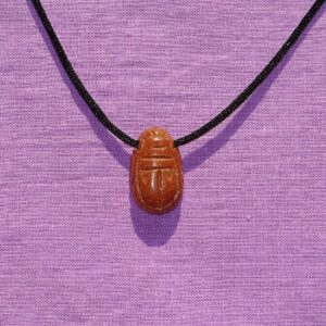 Scarabäus gebohrt mit Band – Goldfluss