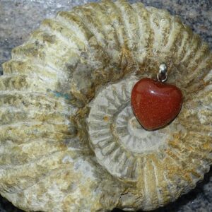 Herz-Anhänger Goldfluss