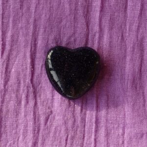 Grünfluss-Herz (gebohrt)