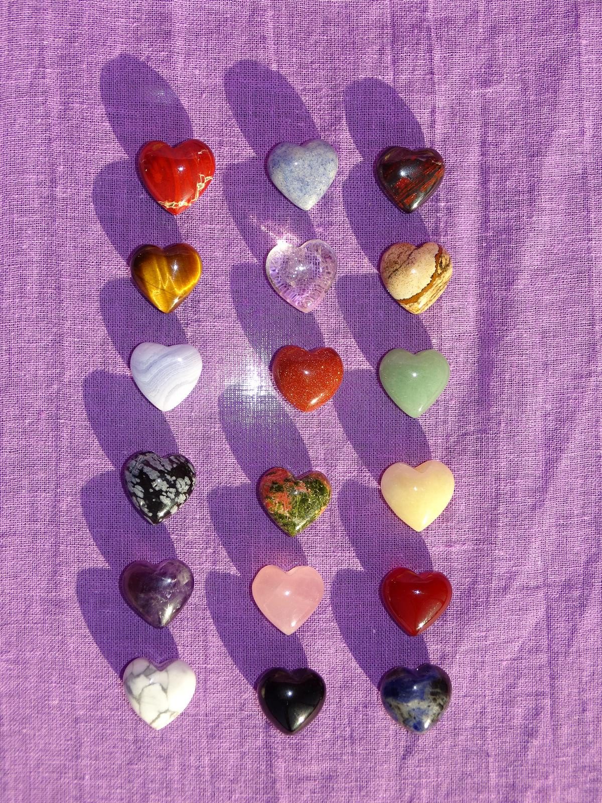 HeilStein-HERZen mini - 15 Stück