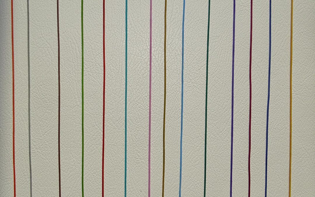 Lederbänder 100 cm – 6 Stück