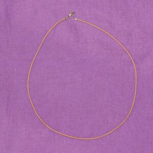 Lederband beige 40 cm