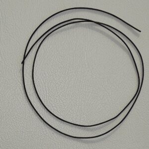 Lederband schwarz 100 cm