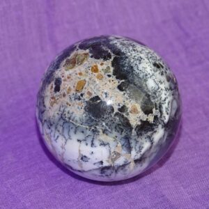 Opalith-Kugel stärker gemustert / farbig intensiver