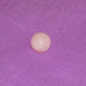 Rosenquarz-Kugel Ø 2 cm