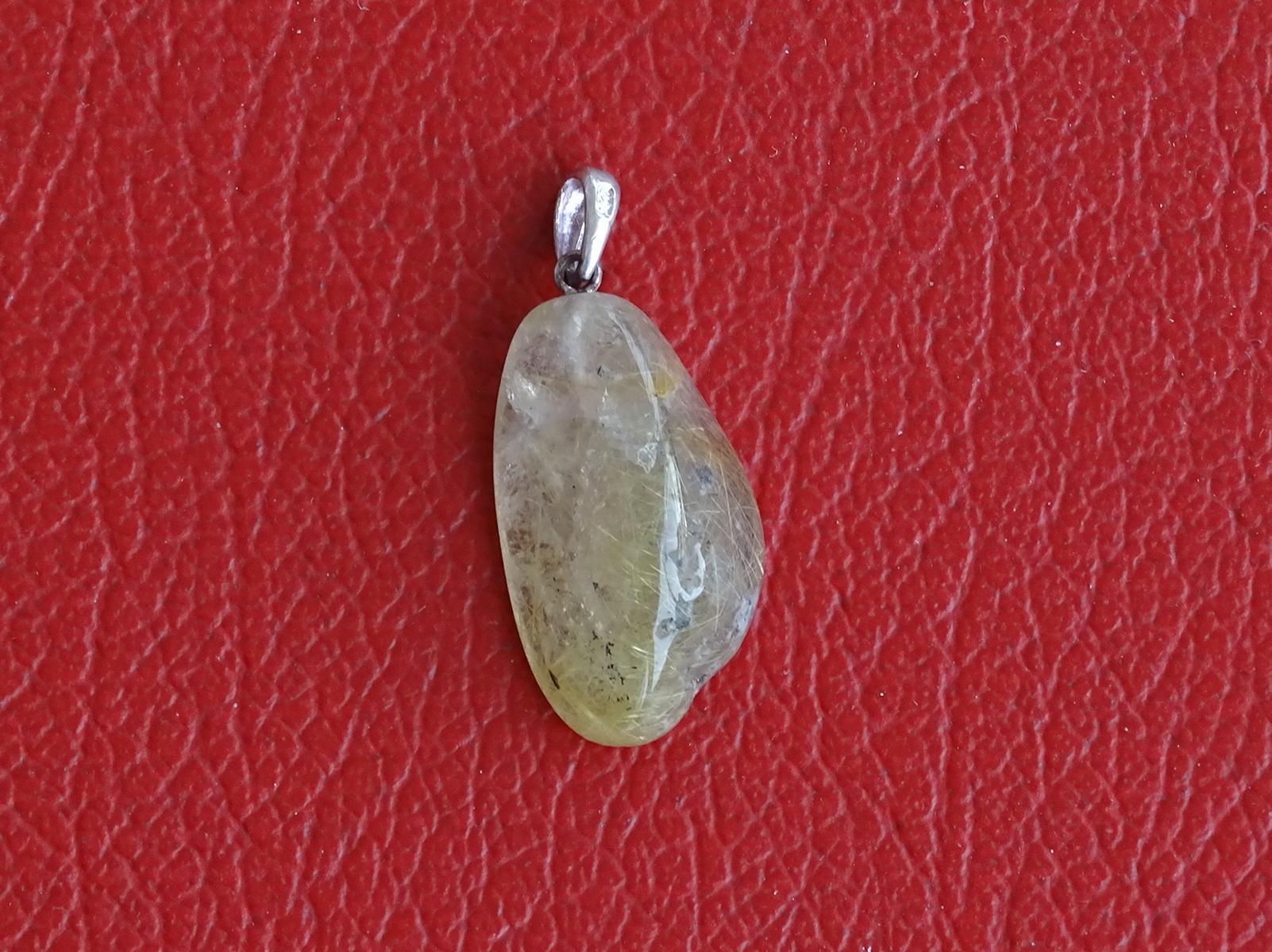 Rutilquarz-Anhänger Nr. 2