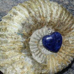 Herz-Anhänger Sodalith