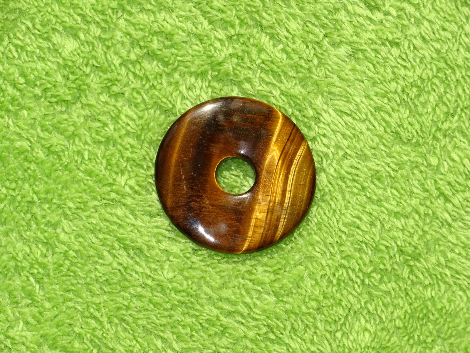 Tigerauge-Donut groß Ø 5 cm