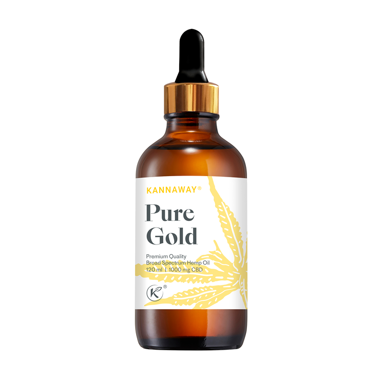 PURE GOLD 1000mg - 120ml, Fa. Kannaway