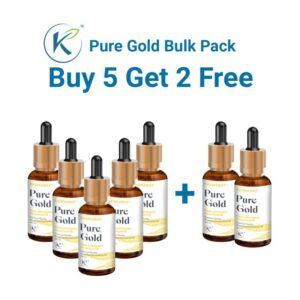 PURE GOLD 250mg - 30ml Bulk Pack (5+2 Free), Fa. Kannaway