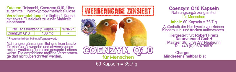 Coenzym Q10, Robert Franz – Bild 2