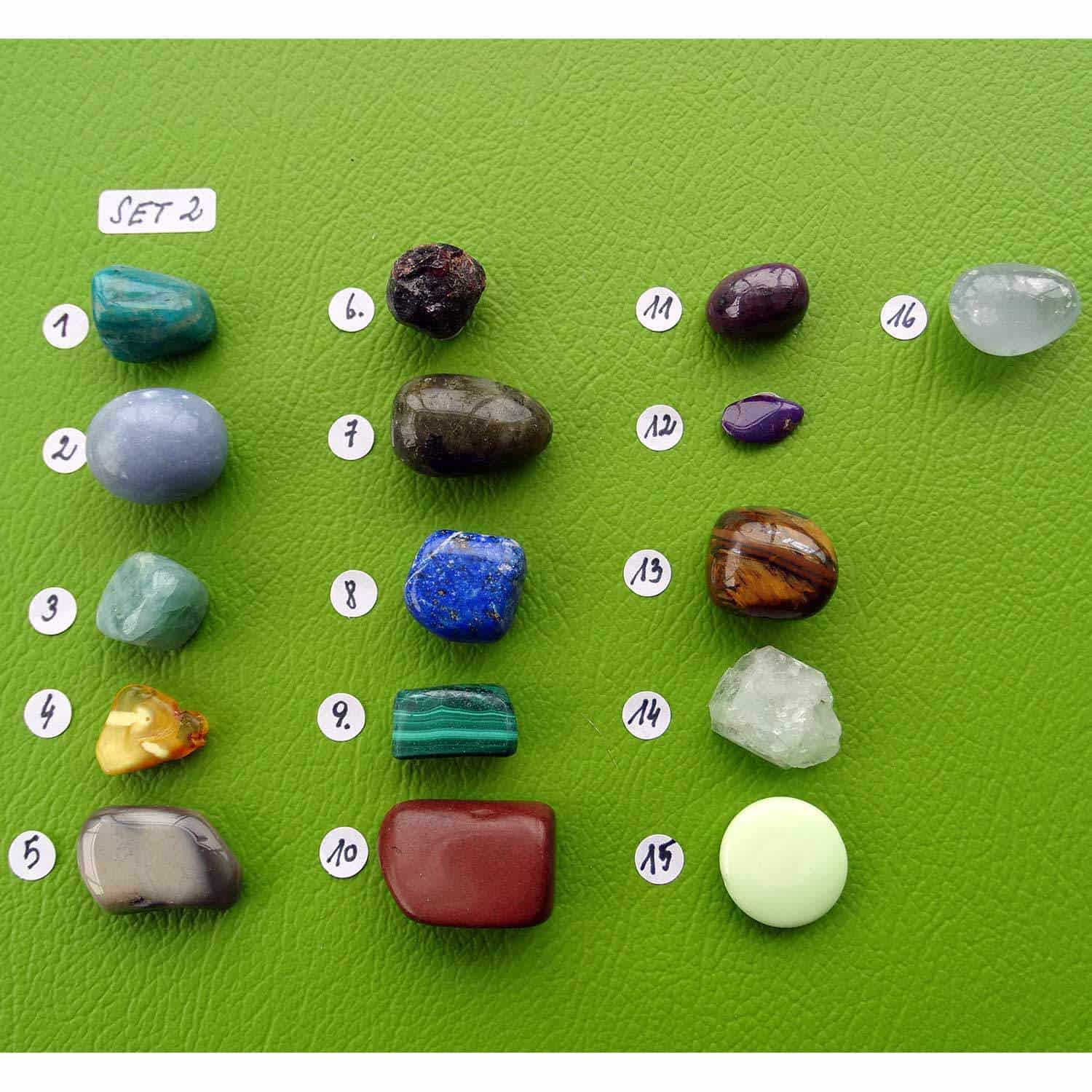 Heilsteine-SET 2 – Bild 2