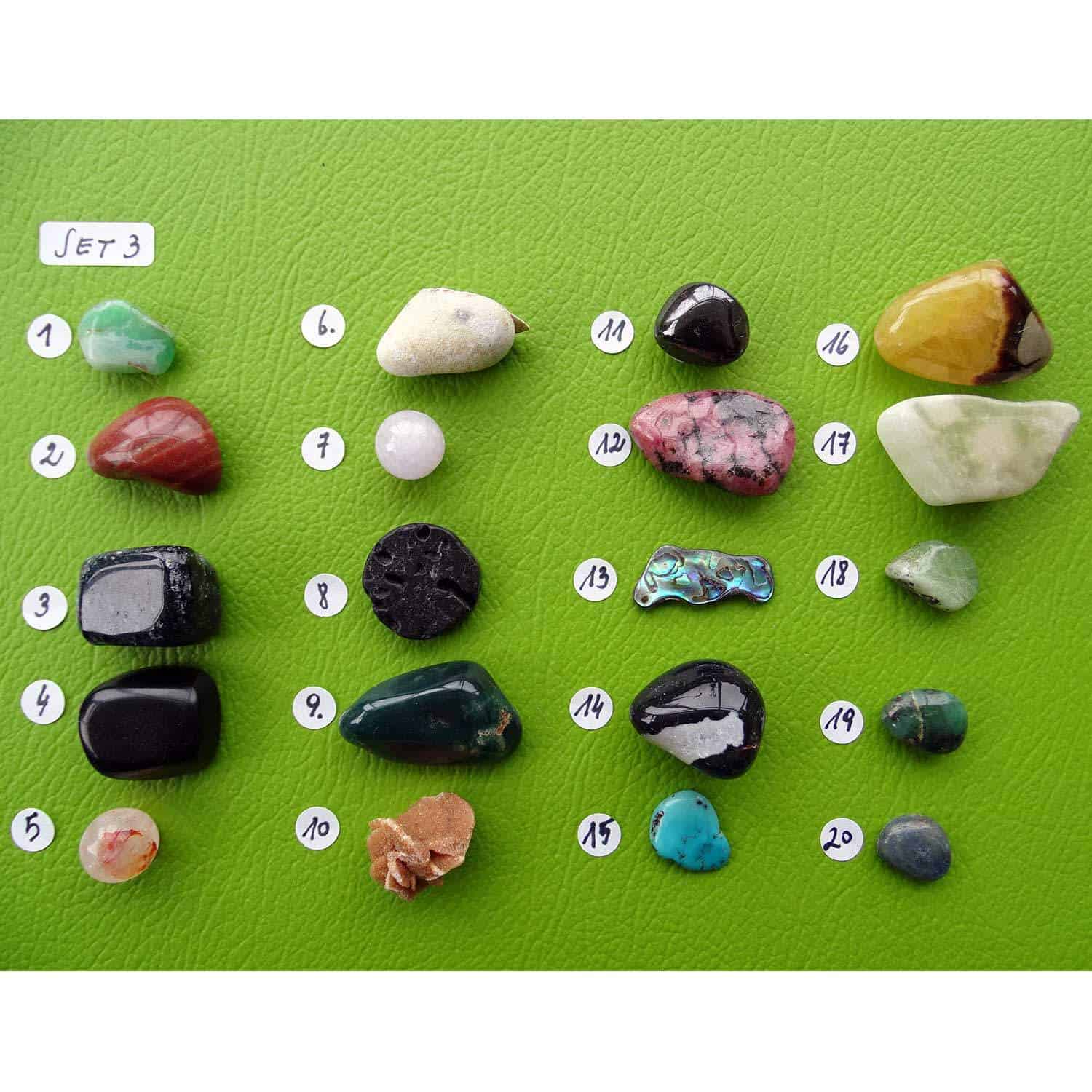 Heilsteine-SET 3 – Bild 2