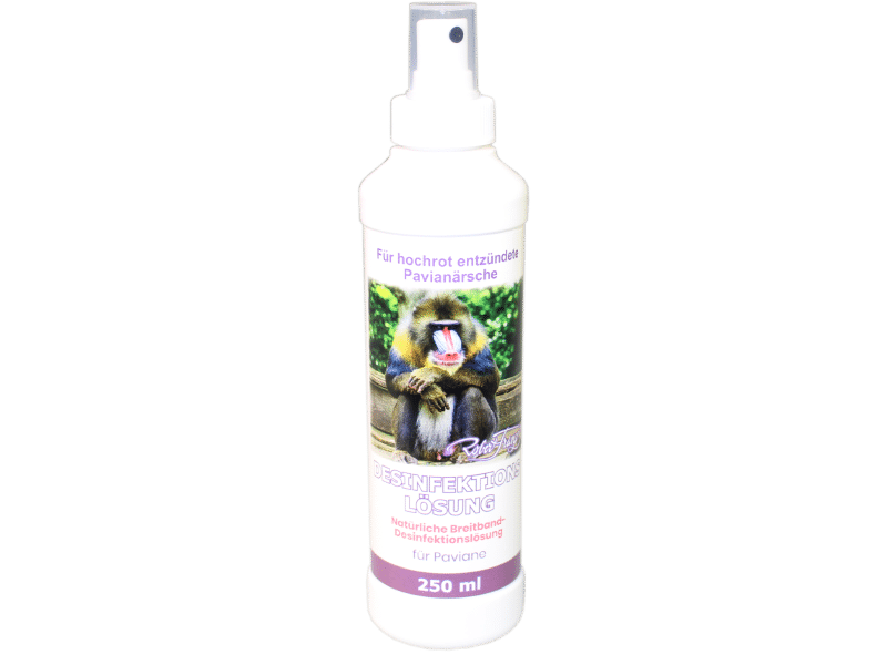 Desinfektionslösung – Natürliche Breitband-Desinfektionslösung – Für Paviane – 250 ml, Robert Franz