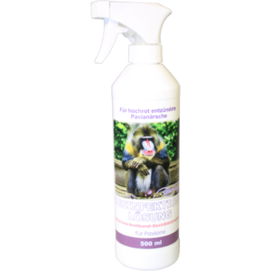 Desinfektionslösung – Natürliche Breitband-Desinfektionslösung – Für Paviane – 500 ml, Robert Franz
