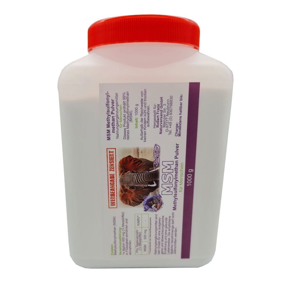 MSM-Pulver 1000 g, Robert Franz