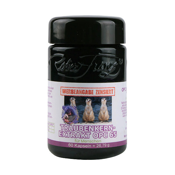 Traubenkernextrakt OPC 65, Kapseln, Robert Franz