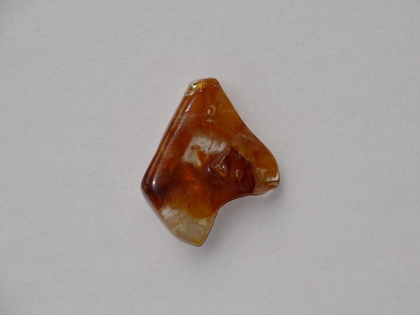 Limonitquarz gebohrt Nr. 5