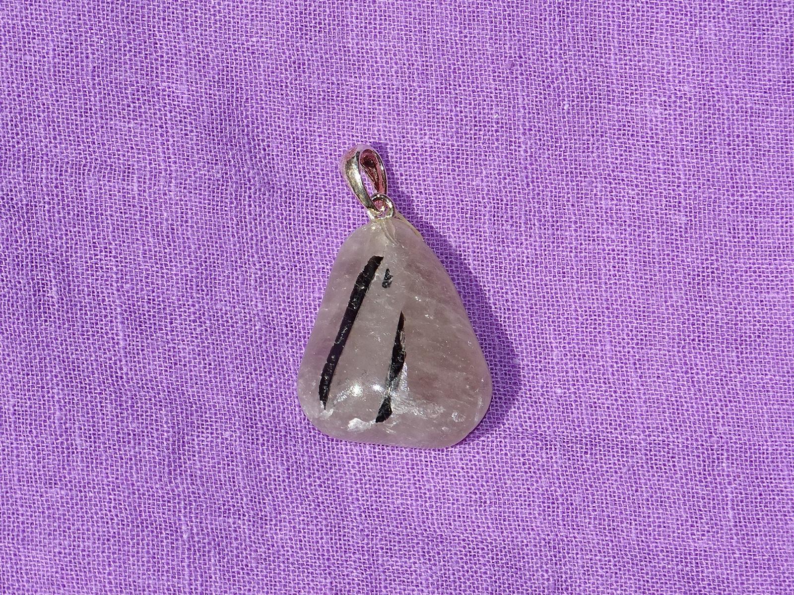 Turmalinquarz-Anhänger Nr. 1