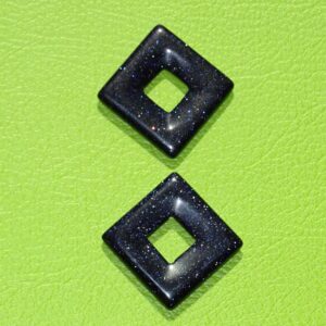 Blaufluss-Donut quadratisch