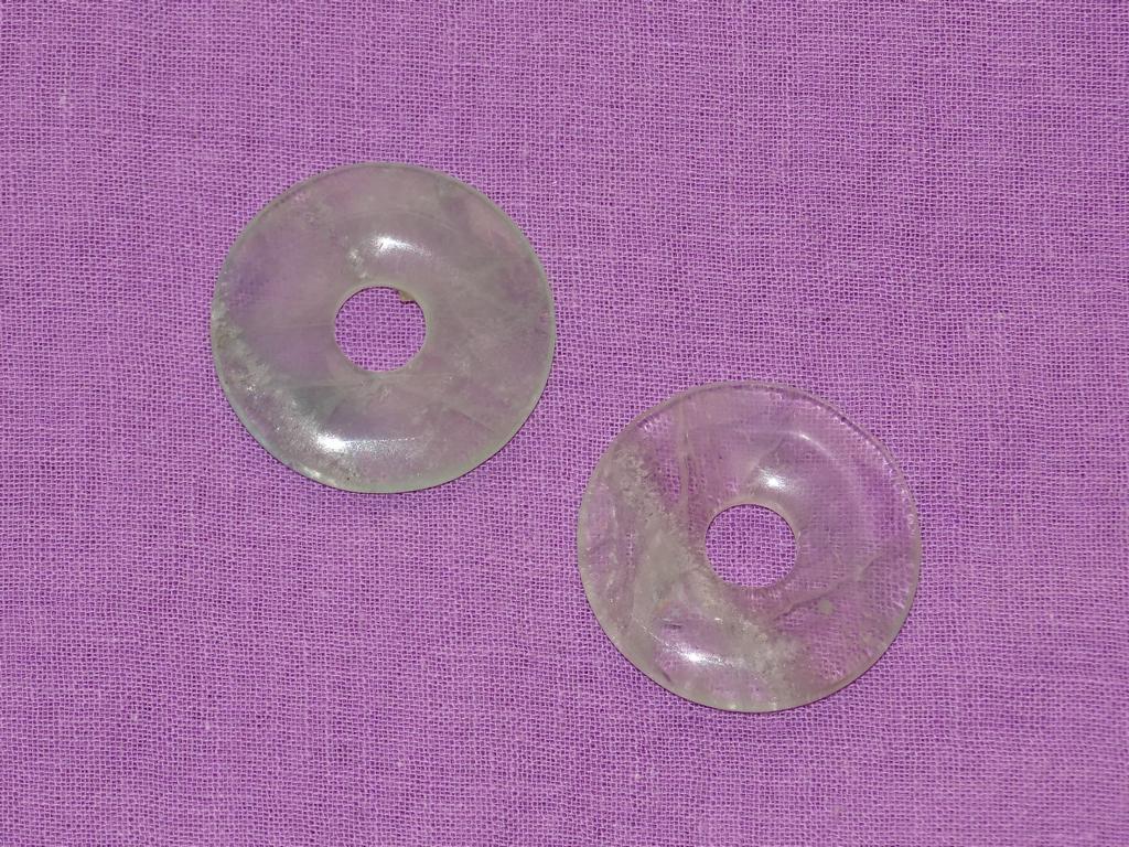 Fluorit-Donut grün Ø 30