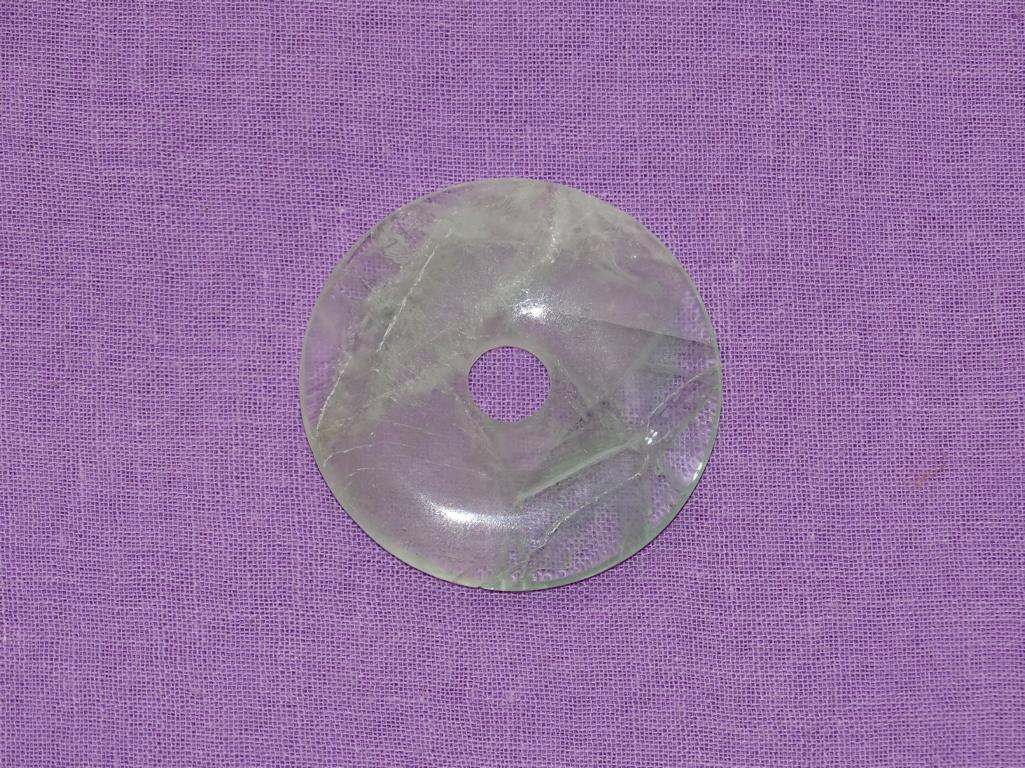 Fluorit-Donut grün Ø 40 mm