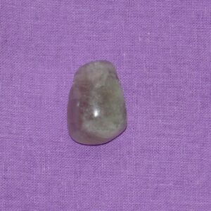 Fluorit grün/violett - Regenbogenfluorit (gebohrt) Nr. 2