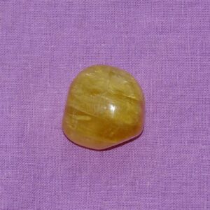 Fluorit gelb (gebohrt) Nr. 6
