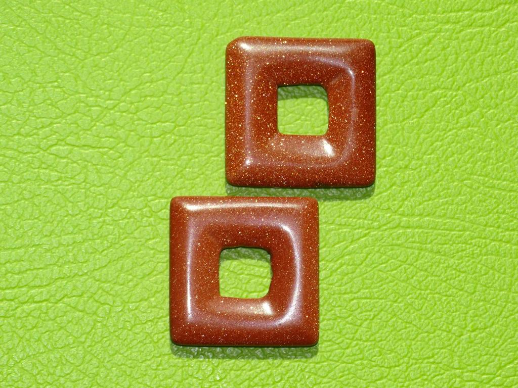 Goldfluss-Donut quadratisch