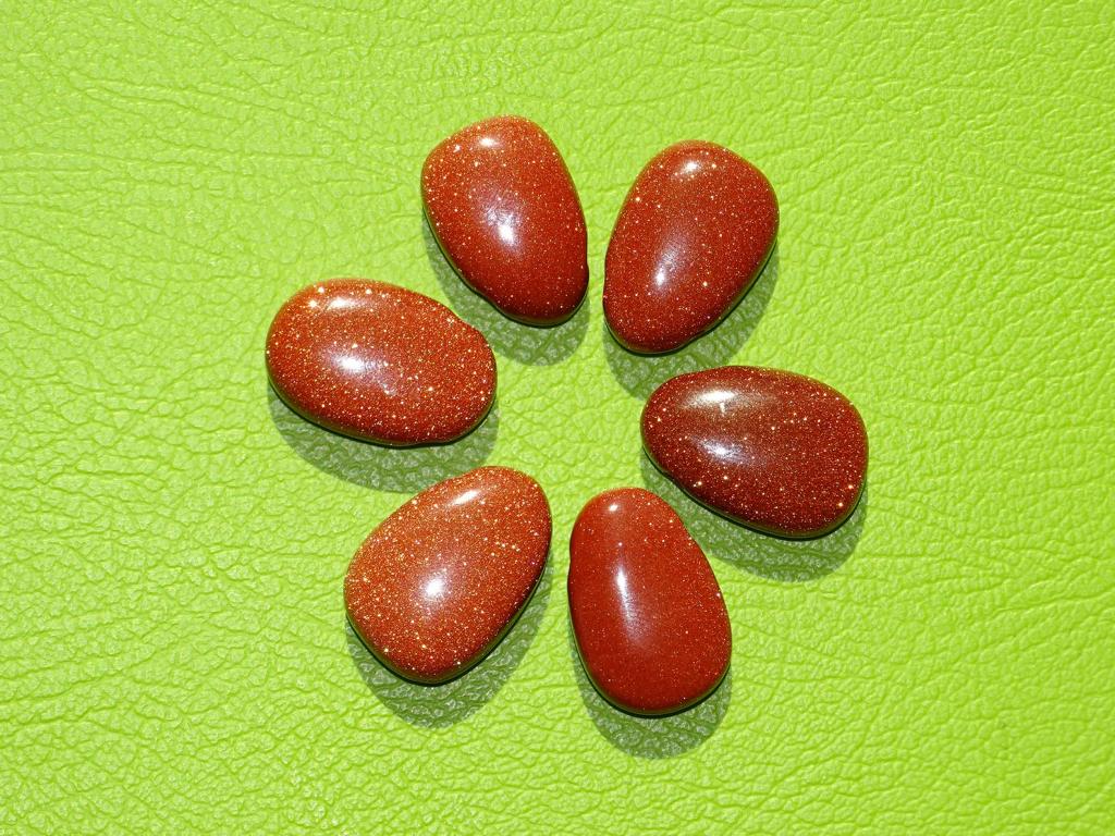 Goldfluss-Tropfen gebohrt